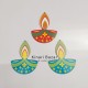 Diwali Diya Mdf Stencil