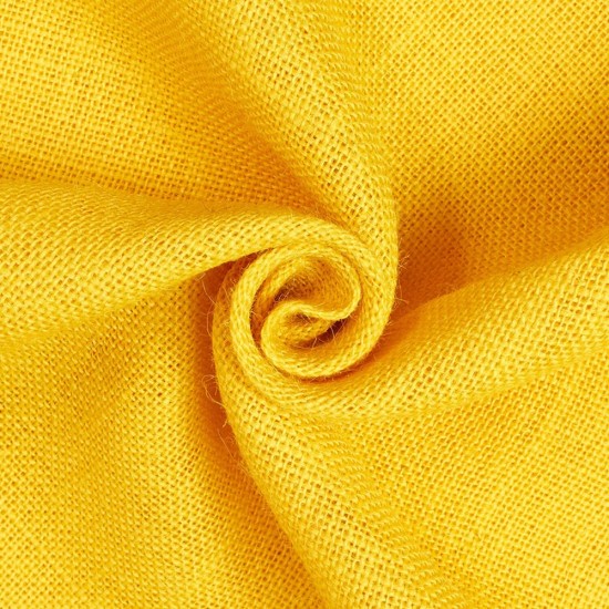 Yellow Jute Fabric 