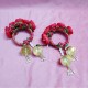 Handcrafted Flower Silk Thread Bridal Bangles  