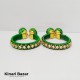 Handmade Silk Thread Kundan Bangles