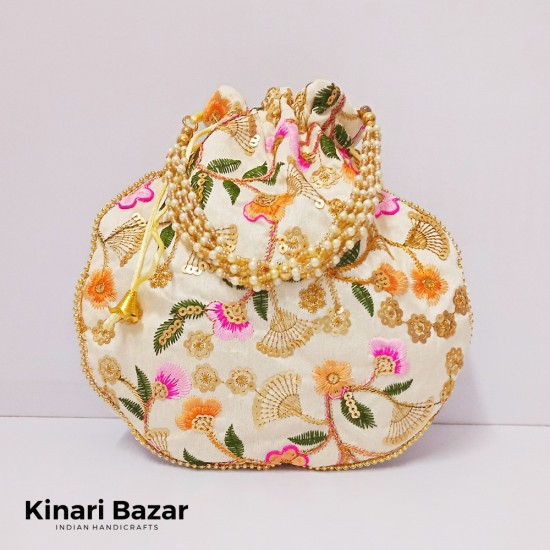 Embroidered Women Potli Bags