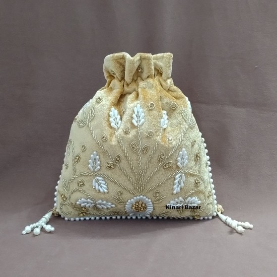 Festive Embroidered Potli Bag