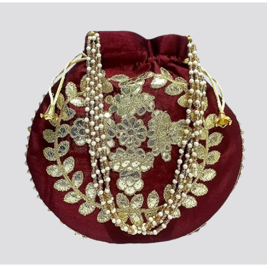 Gota Patti Potli Handbag