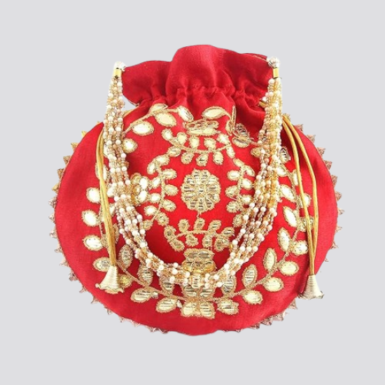 Gota Patti Potli Handbag