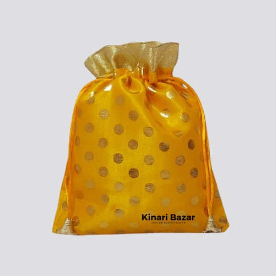 Polka Dot Favors Packaging Potli Bags