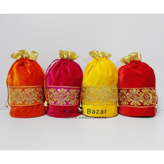 Shagun Velvet Potli Bags