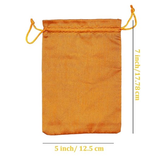 Silk Pouch Yellow