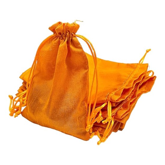 Silk Pouch Yellow