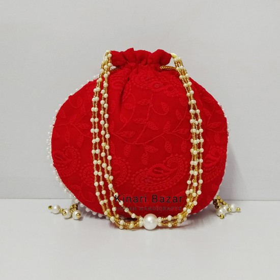 Lucknowi Embroidered Potli Bags