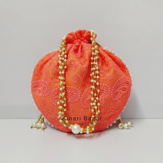 Lucknowi Embroidered Potli Bags